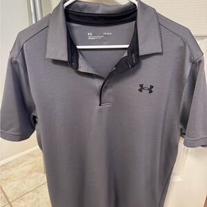 Under Armour Men's Gray Polo Shirt